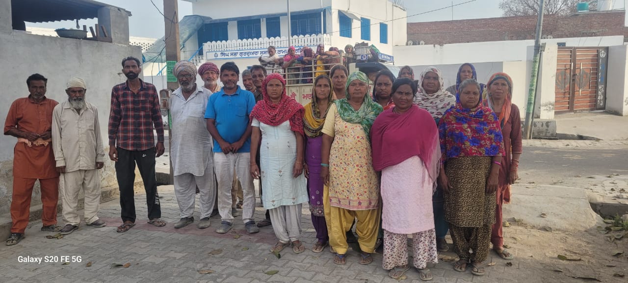 MNREGA workers are worried due to non-payment of wages for the work done for the last four months.